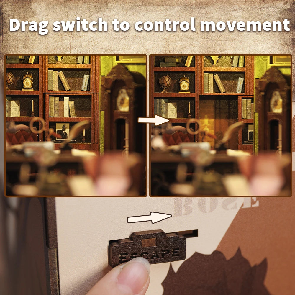 DIY Book Nook Kit | Detective Agency