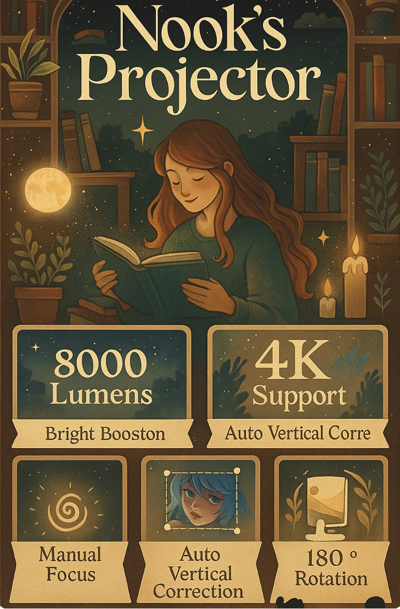 Cozy Essentials | Nook's Projector