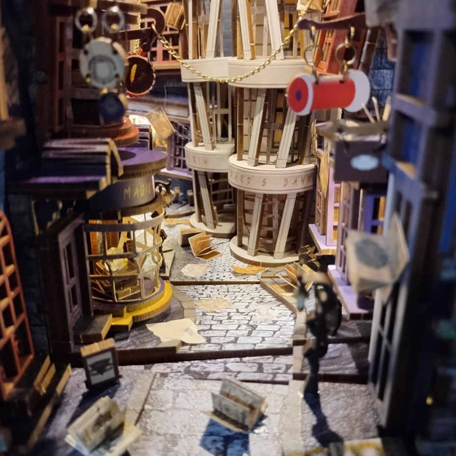 DIY Book Nook Kit - Magic Night Alley