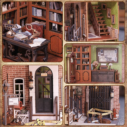 DIY Book Nook Kit | Detective Agency